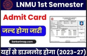 LNMU 1st Semester Admit Card 2023