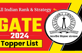GATE Topper List with Marks 2024