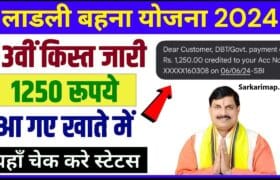 Ladli Behna Yojana 13th Installment Credited : लाड़ली बहना योजना की 13वीं किस्त जारी, खाते में मिले 1250 रुपये 8 Ladli Behna Yojana 13th Installment Credited