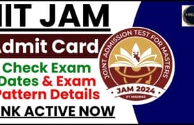 IIT JAM Admit Card 2025