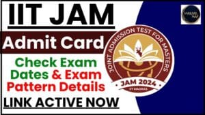 IIT JAM Admit Card 2025 : Check Dates, Exam Date Announced & Check IIT JAM Exam Pattern 2025 1 IIT JAM Admit Card 2025