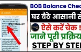 Bank of Baroda Balance Check