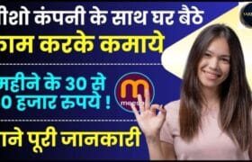 Meesho Work From Home Job 2024 : घर बैठे मीशो से हर महीने कमाएं ₹40000 मीशो सीधी भर्ती कर रही है 2 Meesho Work From Home Job