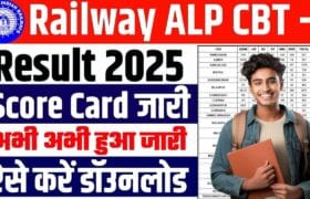 RRB ALP Score Card 2025 Download