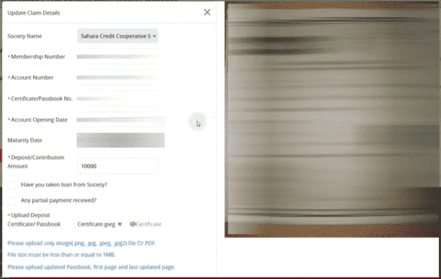 Sahara Resubmission Form 2025 Kaise Bhare: Step-by-Step Guide to Re-Submit Sahara Refund Application Online 11 9959 min