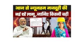 Labour Minimum Wages 2025: केंद्र सरकार का बड़ा फैसला! आज से लागू हुई नई न्यूनतम मजदूरी दर, जानें कितना होगा बदलाव- Full Information 13 Labour Minimum Wages 2025
