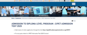 CIPET Admission Test 2025: 10वीं, डिप्लोमा और डिग्री के छात्रों के लिए प्लास्टिक टेक्नोलॉजी के क्षेत्र में करियर बनाने का मौका, जानिए क्या है 2 Screenshot 20250329 150040.Chrome 300x122 1