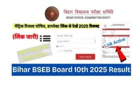Bihar BSEB Board 10th 2025 Result (Link Out): मैट्रिक रिजल्ट घोषित, (लिंक जारी) डायरेक्ट लिंक से देखें 2025 रिजल्ट? 10 Bihar BSEB Board 10th 2025 Result