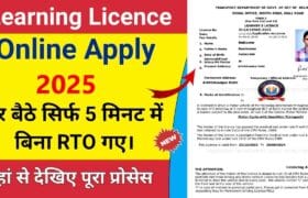 Learner Driving Licence Apply Online: अब खुद से काटे अपना लर्नर ड्राईविंग लाईसेंस, जाने क्या है पूरी प्रक्रिया और कैसे करना होगा आवेदन? 4 Learner Driving Licence Apply Online