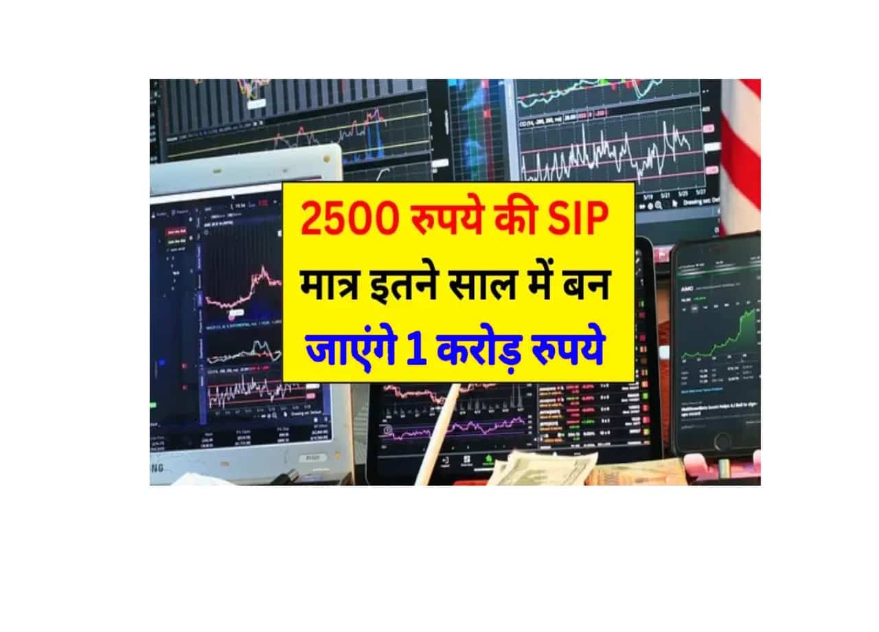 SIP Investment : 15 मार्च 2025 से शुरू करें 2500 रुपये की SIP मात्र इतने साल में बन जाएंगे 1 करोड़ रुपये 1 SIP Investment
