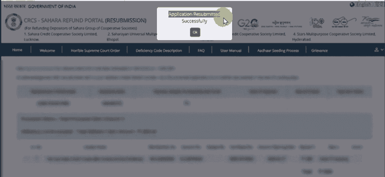 Sahara Resubmission Reject Form Apply 2025: सहारा इंडिया रिफंड का फॉर्म हो गया रिजेक्ट तो ऐसे करें फॉर्म रि-सबमिट, जाने प्रोसेस और कैसे मिलेगा CRN Number? 16 21 min 768x353 1