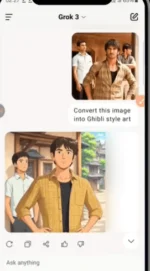 Ghibli Image Generator- 100% Free में बनाओ अपने मोबाइल से Ghibli ईमेज, जाने क्या है पूरी प्रोसेस? 7 Screenshot 2025 03 31 171117 min 150x271 1