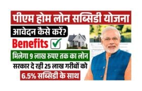 PM Home Loan Subsidy Yojana