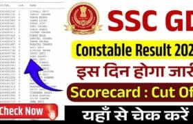 SSC GD Result 2025 जारी | Final Cut Off Marks, Scorecard PDF डाउनलोड करें