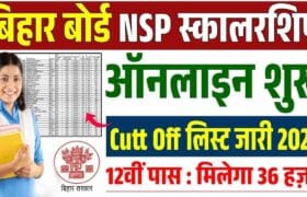 Bihar NSP Cut Off List 2025