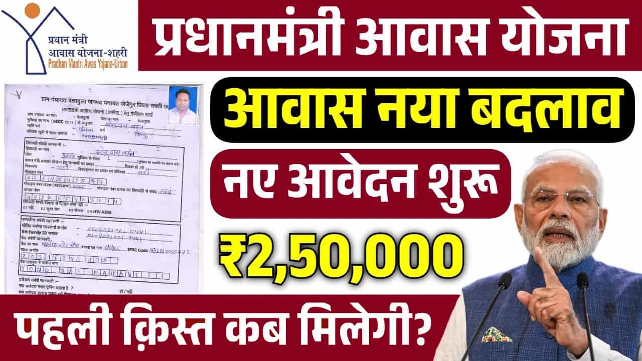 PM Shahri Awas Yojana 2025: पीएम शहरी आवास योजना के आवेदन फॉर्म भरना शुरू- Full Information 1 PM Shahri Awas Yojana