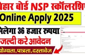 Bihar Central Sector Scholarship 2025