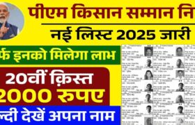 PM Kisan Beneficiary List