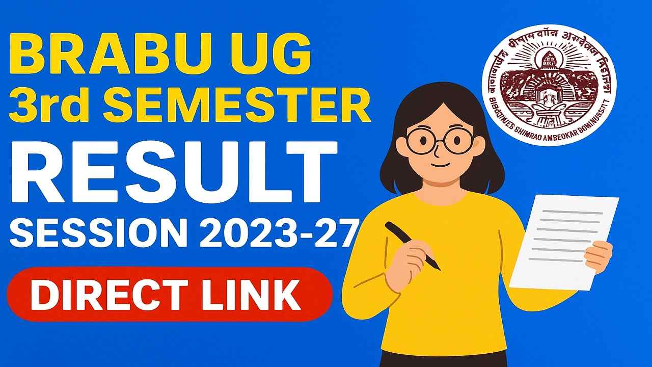 BRABU UG 3rd Semester Result Session 2023-27 – How to Check Result/Marksheet, Direct Link at @https://brabu.net 1 BRABU UG 3rd Semester Result Session 2023-27
