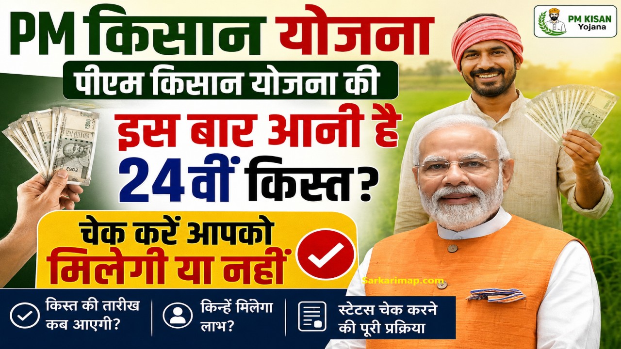 PM Kisan Yojana: PM Kisan 24th Installment 2026 पीएम किसान योजना की इस बार आनी है 24वीं किस्त? चेक करें आपको मिलेगी या नहीं 1 PM Kisan 24th Installment 2026