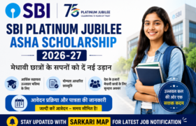 SBI Platinum Jubilee Asha Scholarship 2026-27: Apply Online for Up to ₹15 Lakh Education Support, Check Eligibility & Last Date
