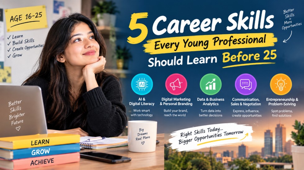 5 Career Skills Every Young Professional Should Learn Before 25 1 5 Career Skills Every Young Professional Should Learn Before 25